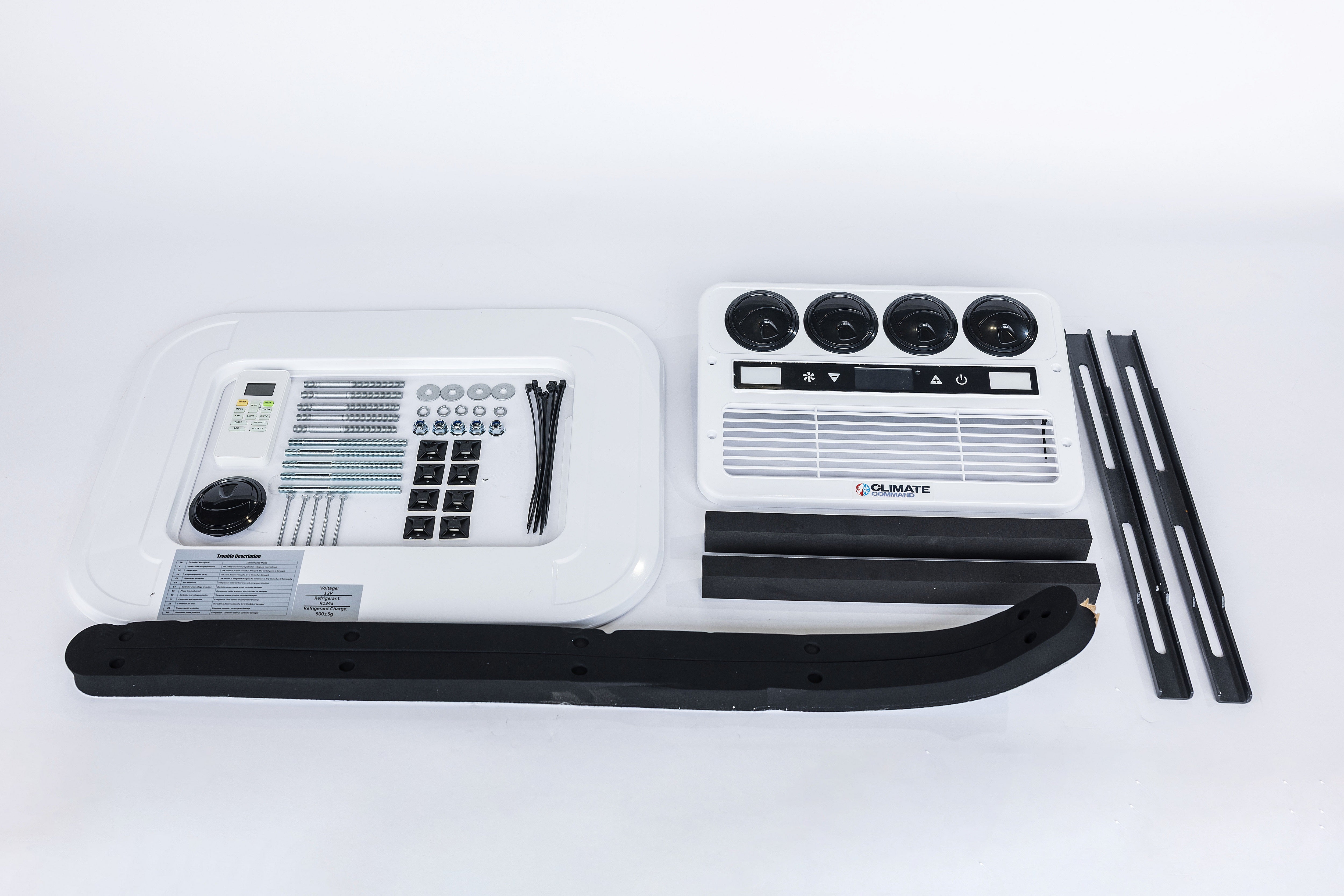 AC Unit 12v Self Contained Rooftop Mount RTAC12